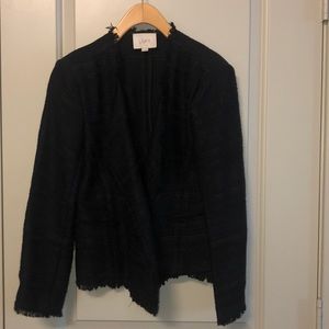 Navy and Black Tweed Jacket/Blazer